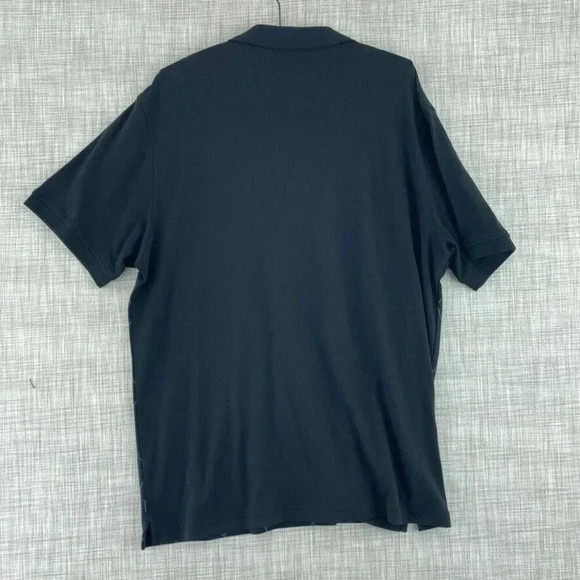 Izod Golf Polo Shirt Mens XL black 1470 - Picture 4 of 7